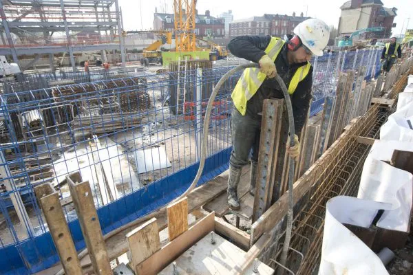 Chartrange excavation works at Ellesmere Street, Manchester